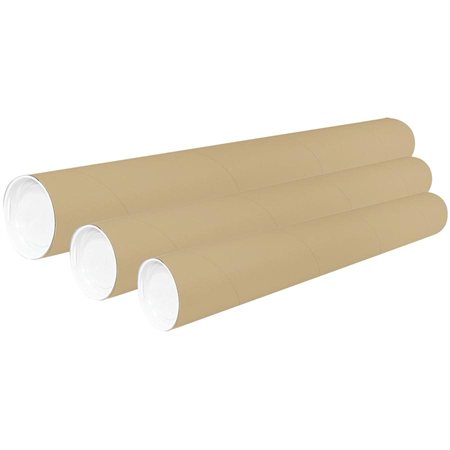 Mailing Tubes With End Cap 2 x 36"