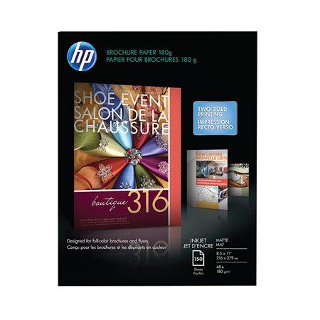HP Professional Business Paper Matte, 103 bright letter
