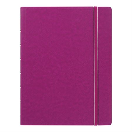 Filofax® Refillable Notebook Folio size, 10-7 / 8 x 8-1 / 2" fuschia