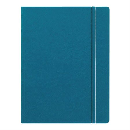 Filofax® Refillable Notebook Folio size, 10-7 / 8 x 8-1 / 2" aqua
