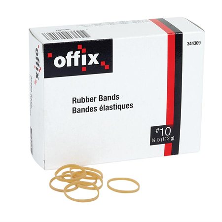 Offix® Elastic Rubber Bands 1 / 16" x 3-1 / 2" #19