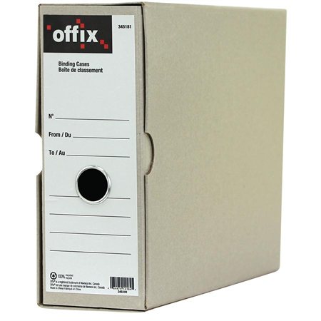 Boîte de classement Offix® Format lettre, 12-1 / 2 x 3-1 / 2 x 9-1 / 4"