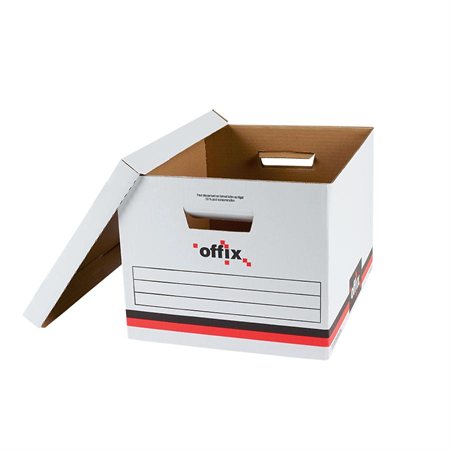 Offix® Letter / Legal Storage Box Package of 6 boxes