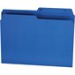 Offix® Reversible Coloured File Folders Letter size blue