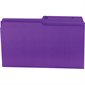 Offix® Reversible Coloured File Folders Legal size purple