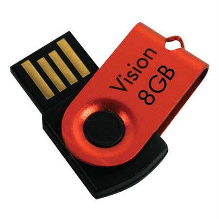 8Go USB 2.0 Clé USB Clef Mémoire Flash Data Stockage Rose Métal 