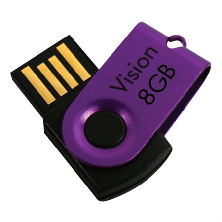Clé USB à mémoire flash MyVault pourpre