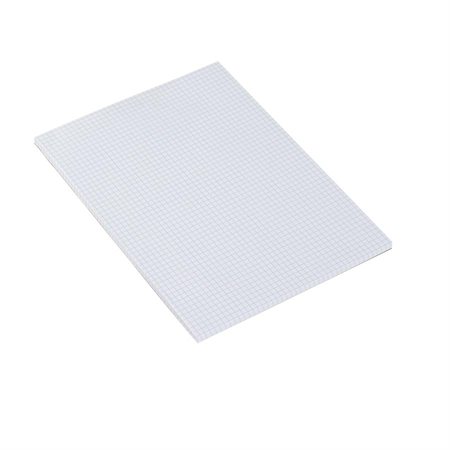 Notepad Letter size, quad ruled, 5 sq / in. each