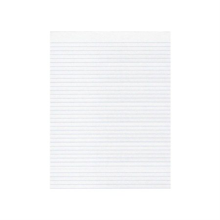 Offix® White Paper Pad ruled, 5 / 16"