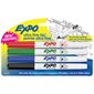 Expo® Low Odour Dry Erase Whiteboard Marker Ultra-fine. Package of 4 assorted