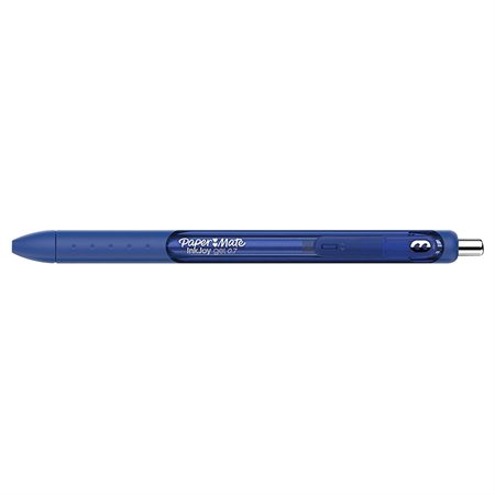 Stylo à bille rétractable InkJoy® gel 0,7 mm. À l'unité bleu