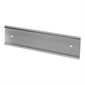 Name Plate Holder Wall, 2 x 10" silver