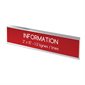 Engraved Plate with Holder With Wall Holder 2 x 10"