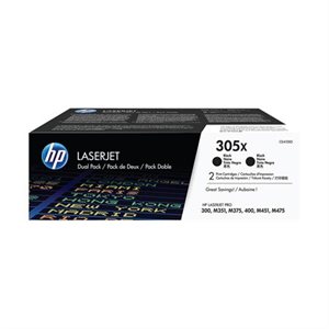 HP 305X High Yield Toner Cartridge Value Pack (2)