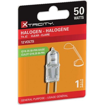 Halogen Bulb Package of 2 T4, 35 watt
