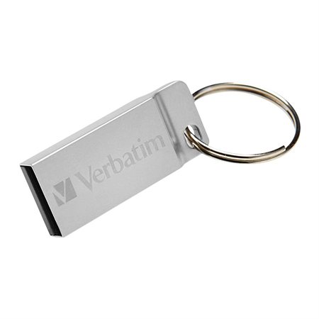 Metal Executive USB Flash Drive Silver USB 2.0 64 GB