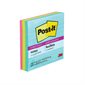 Post-it® Super Sticky Notes - Supernova Neons Collection 4 x 4 in., lined 90-sheet pad (pkg 3)