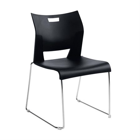 Duet™ Armless Stackable Chair black