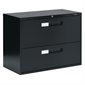 Fileworks® 9300 Lateral Filing Cabinets 2 drawers black