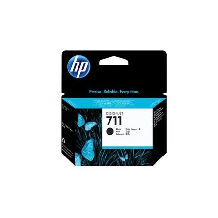 HP 711 Ink Jet Cartridge high yield, 80 ml black