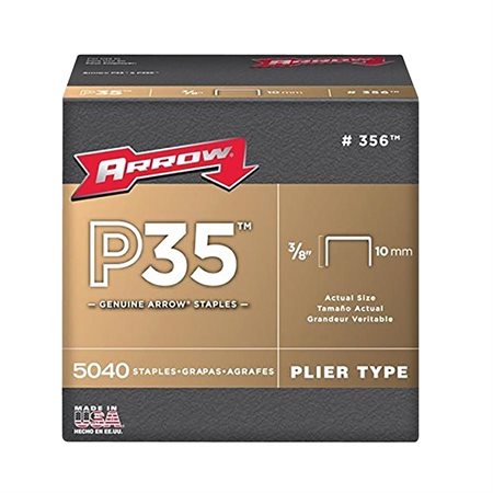 P35™ Plier Staples 3 / 8"
