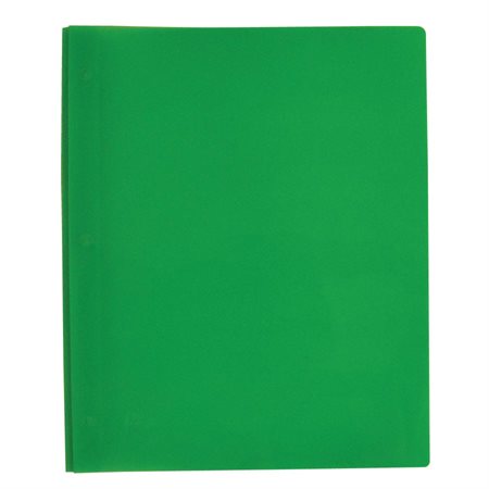 Poly Tang Report Cover With Three Fasteners light green
