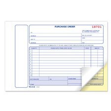 Purchase Orders 5-3 / 8 x 8 in. duplicate (English)