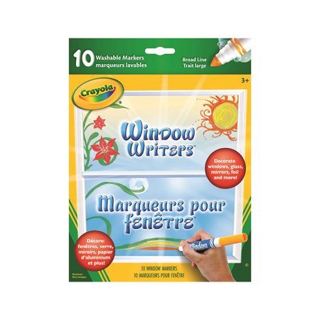 Marqueurs lavables pour fenêtre