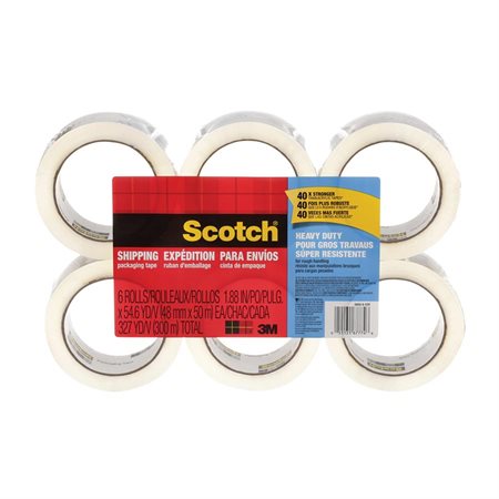 Scotch® Heavy Duty Shipping Tape (6)