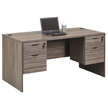 Lodi TYP4 Double Pedestal Desk