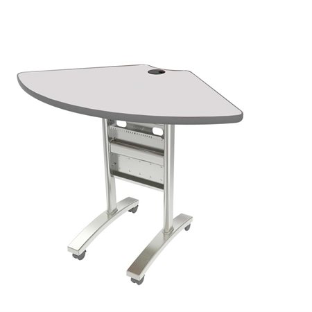 Tucana Conference Table Quarter-Round Table Top, 30 x 30" grey