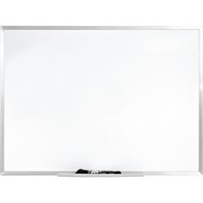 Economy Dry Erase Whiteboard with Aluminum Frame 96 x 48 in