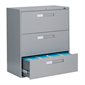 Fileworks® 9300 Lateral Filing Cabinets 3 drawers grey