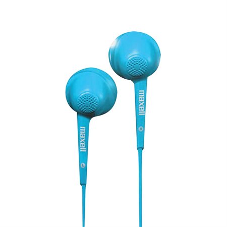 Écouteurs-bouton Jelleez avec microphone bleu
