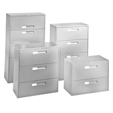 Fileworks® 9300 Lateral Filing Cabinets 2 drawers grey