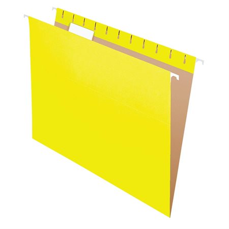 Dossiers suspendus Format légal jaune