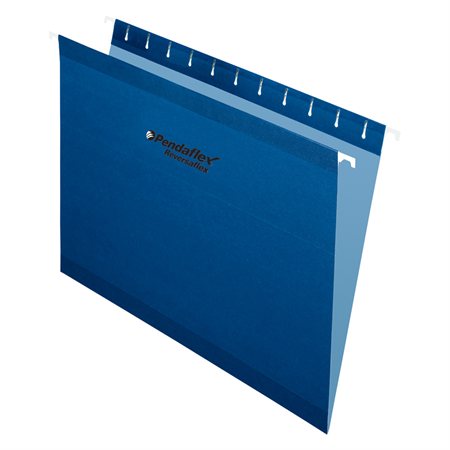 Reversaflex® Hanging File Folders Letter size navy