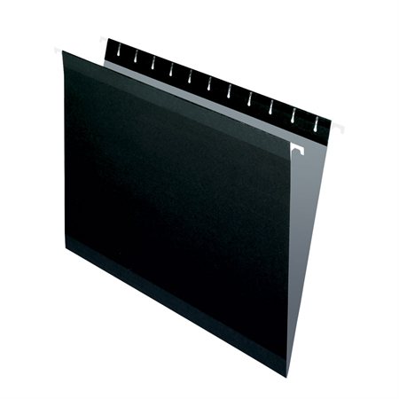 Reversaflex® Hanging File Folders Letter size black