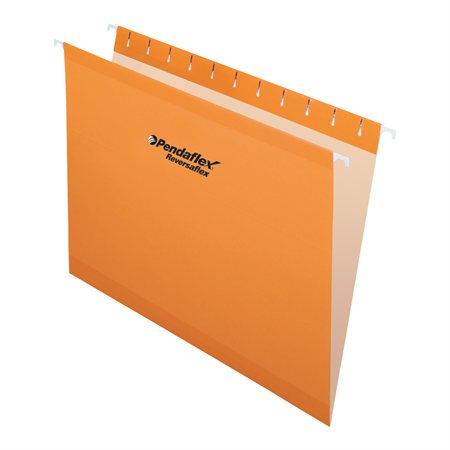 Reversaflex® Hanging File Folders Letter size orange