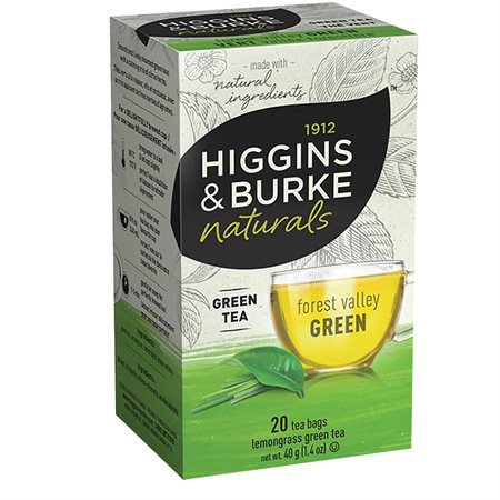 Higgins & Burke Tea Box of 20 bags green tea