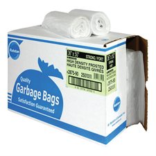2800 Series Industrial Garbage Bags Regular 36 x 50” frosted (250)