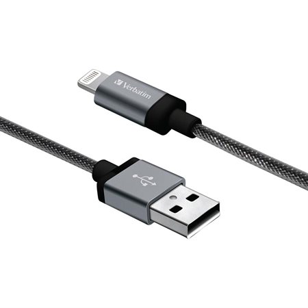 Câble de chargement  /  synchronisation pour appareils Apple Lightning noir