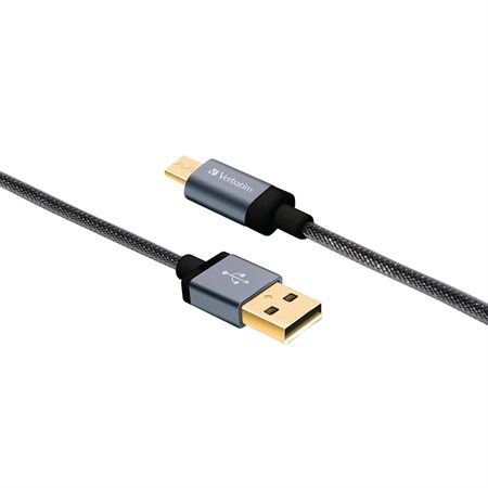 Câble de chargement  /  synchronisation pour appareils Micro USB noir