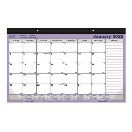 Calendrier sous-main mensuel (2023) 17-3 / 4 x 10-7 / 8 po anglais