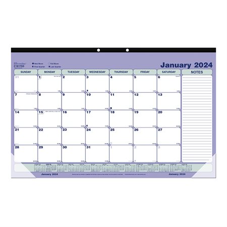 Monthly Desk Pad Calendar (2025) 17-3 / 4 x 10-7 / 8 in. English