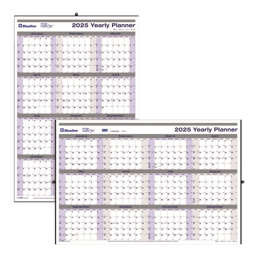 Calendrier mural annuel (2024)