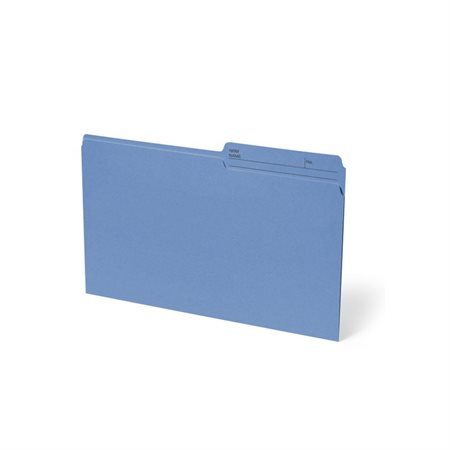Reversible File Folder Letter size blue