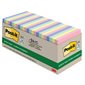 Post-it® Greener Notes - Sweet Sprinkles Collection 3 x 3 in. 100-sheet pad (pkg 24)