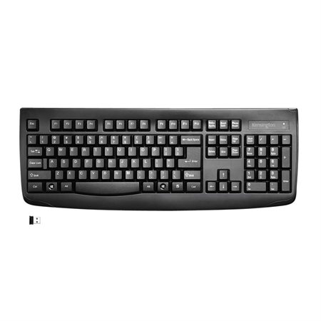 Pro Fit® Washable Keyboard 2.4GHz wireless connection.