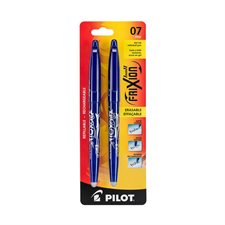 FriXion® Ball Erasable Gel Rollerball Pen Package of 2 blue